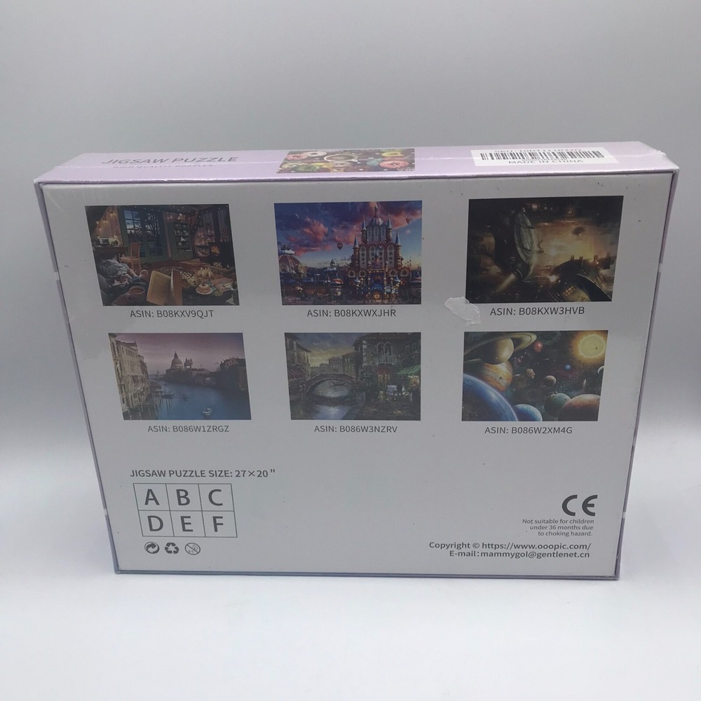 Nattork Delicious Donuts 1000 Piece Puzzle-NEW SEALED - Picture 2 of 6